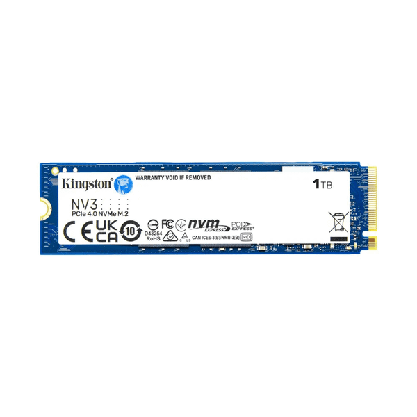  Ổ cứng SSD Kingston NV3 1TB | PCIe Gen4 x4 NVMe, M.2 2280 (SNV3S/1000G) 