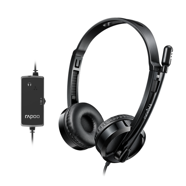  Tai nghe Rapoo H120 Stereo | Có dây, On-ear, Đen 