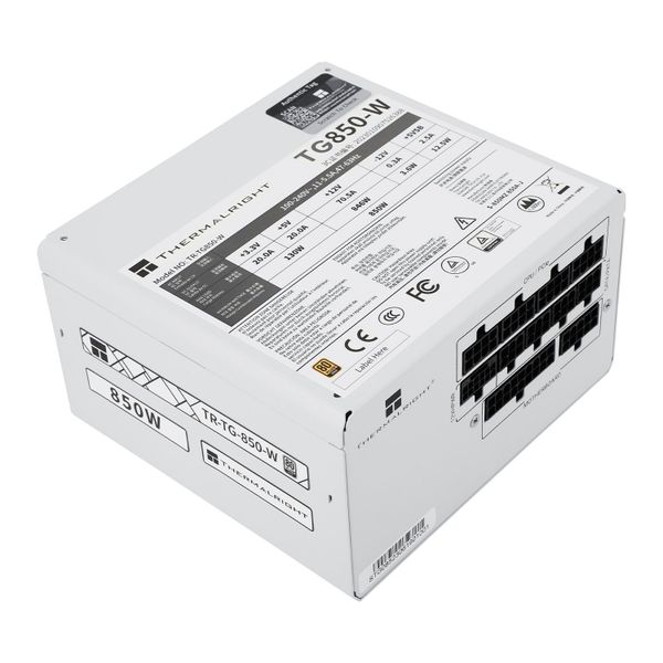  Nguồn máy tính Thermalright Tg850-W 80 Plus gold Pcie5.0 - Trắng | Full Modular, ATX 