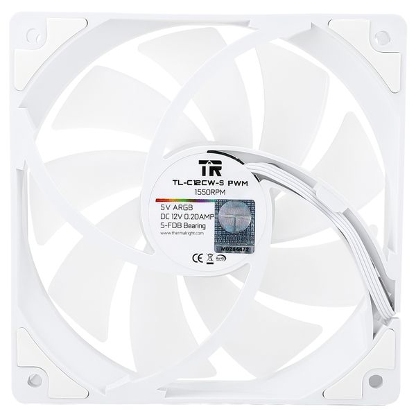  Quạt tản nhiệt PC Thermalright C12CW | Fan lẻ 120mm, ARGB 