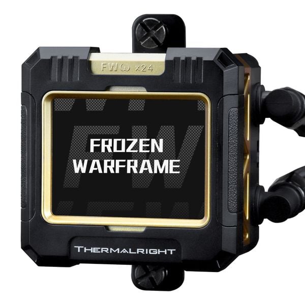  Tản nhiệt nước Thermalright Frozen Warframe 240 Black | ARGB Display, Đen 