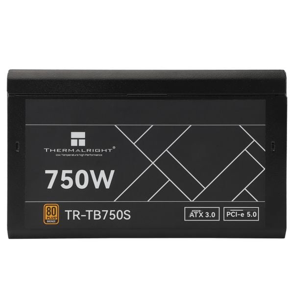  Nguồn máy tính Thermalright Tb-750S 80 Plus bronze Atxb.0 Pcie5.0 (Nk) - Đen | Non Modular, ATX 