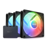  Fan Case NZXT F120 RGB Core Triple Pack - Đen | RGB, Kit 3 fan, kèm HUB 