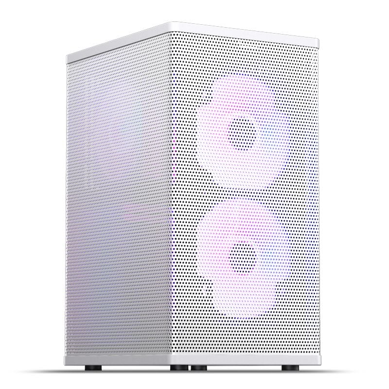 Thùng máy Case Jonsbo VR3 White | Mini ITX (Kèm Sẵn Riser 4.0)