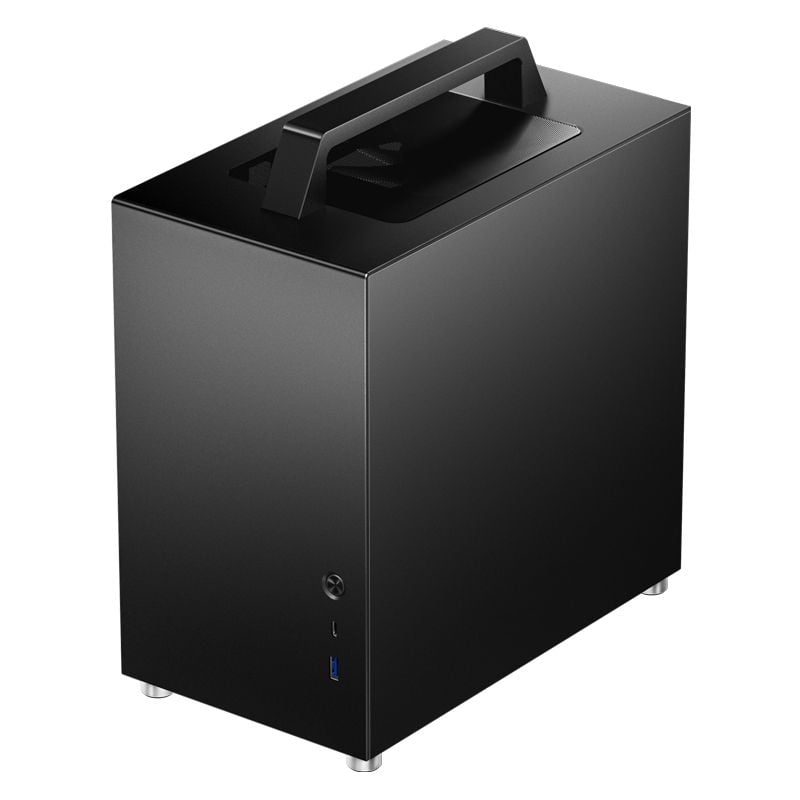 Thùng máy Case Jonsbo T8 Plus Black | Mini-ITX, PSU ATX