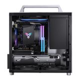  Thùng máy Jonsbo T8 Plus Silver | Mini-ITX, PSU ATX 