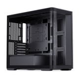  Thùng máy Jonsbo D300 - Black | Micro ATX, kính cong 