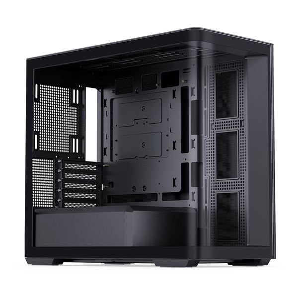  Thùng máy Jonsbo D300 - Black | Micro ATX, kính cong 