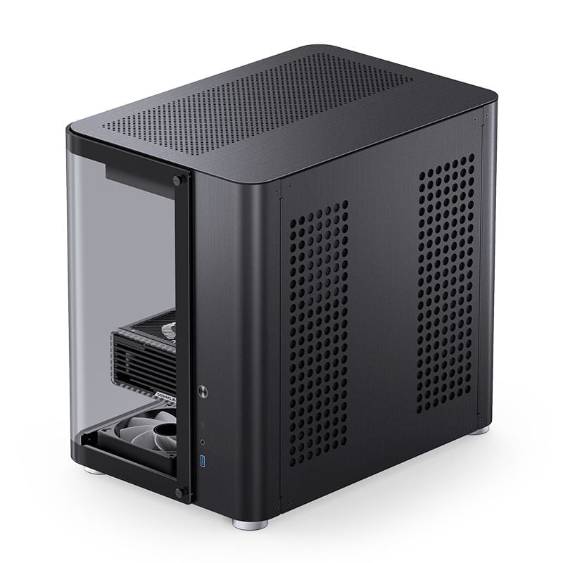 Thùng máy Case Jonsbo TK-2 ATX - Đen