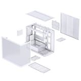  Thùng máy Jonsbo D300 - White | Micro ATX, kính cong 