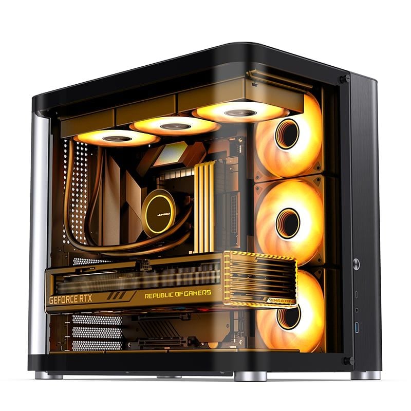 Thùng máy Jonsbo TK-2 ATX - Đen