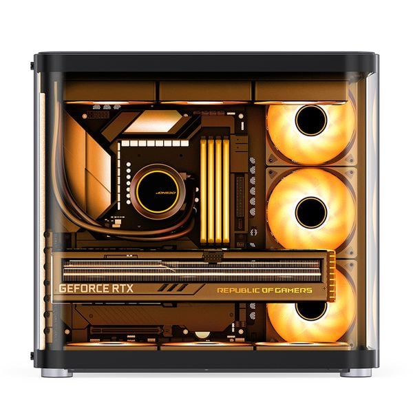  Thùng máy Jonsbo TK-2 ATX - Đen 