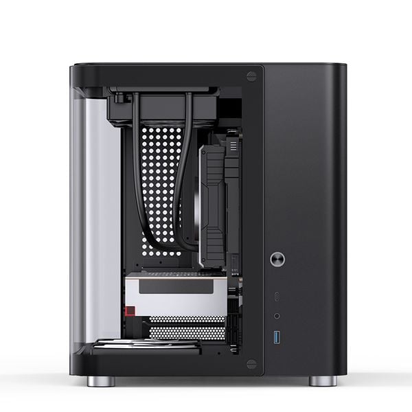  Thùng máy Jonsbo TK-1 2.0 - Đen | Micro ATX 