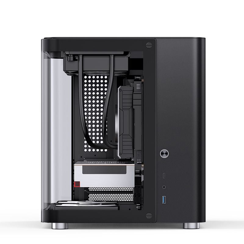 Thùng máy Case Jonsbo TK-1 2.0 - Đen | Micro-ATX