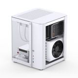  Thùng máy Jonsbo TK-1 2.0 - Trắng bạc | Micro ATX 