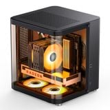  Thùng máy Jonsbo TK-1 2.0 - Đen | Micro ATX 