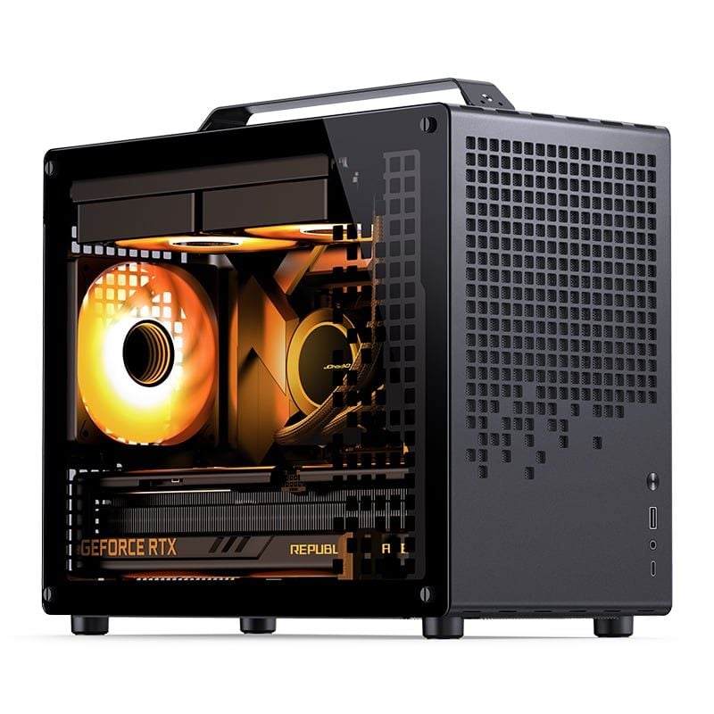 Thùng máy Jonsbo Z20 Micro-ATX - Black | Có tay cầm