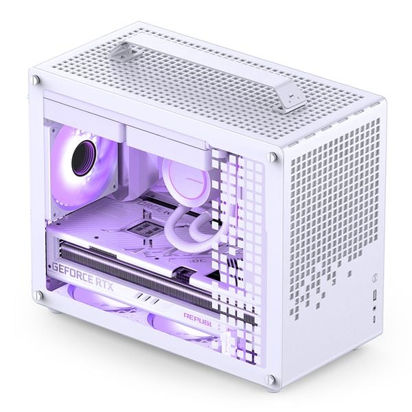  Thùng máy Jonsbo Z20 Micro ATX - White | Có tay cầm 