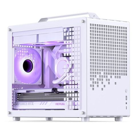 Thùng máy Jonsbo Z20 Micro ATX - White | Có tay cầm