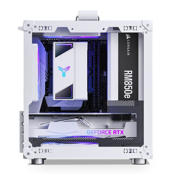  Thùng máy Jonsbo C6 Mini-ITX - White | Có tay cầm 