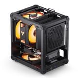 Thùng máy Jonsbo C6 Mini-ITX - Black | Có tay cầm 