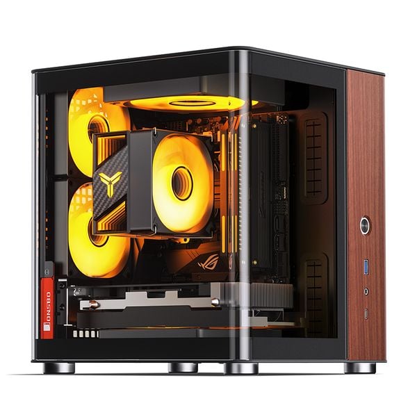  Thùng máy Jonsbo TK-0 Mini-ITX - Black 