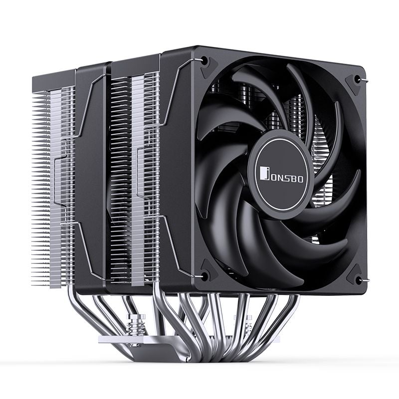 Tản Nhiệt Khí CPU Jonsbo CR-3000E Black | Không LED, 2 tháp
