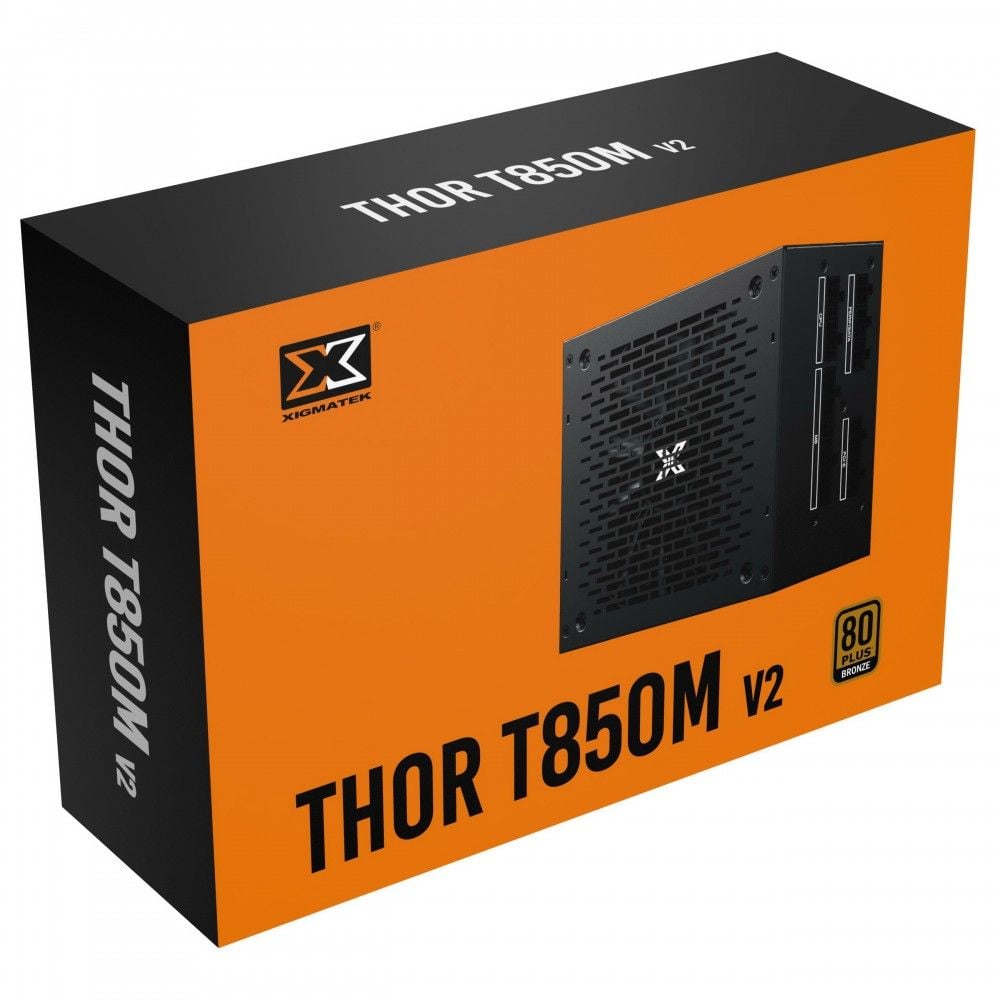 Nguồn Xigmatek Thor T850M V2 850W | Full Module, 80 Plus Broze