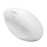  Chuột công thái học Dare-U LM158D - Trắng | Dual Mode: Wired + 2.4G 