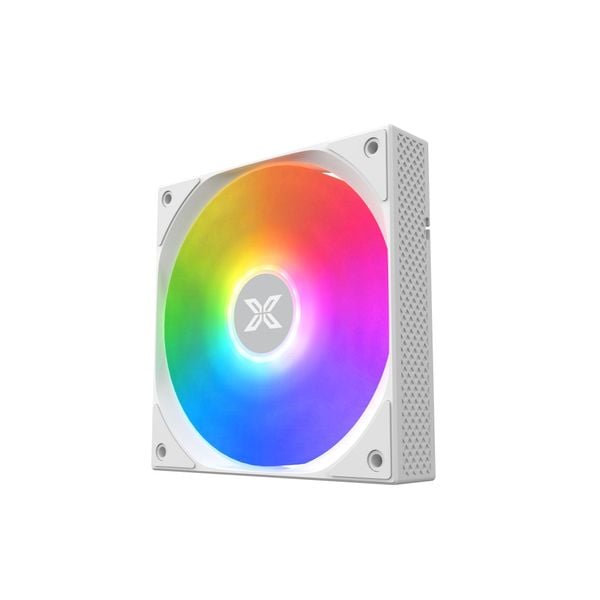  Quạt tản nhiệt PC Xigmatek StarZ Artic | Kit 3 fan 120mm, ARGB, Trắng 