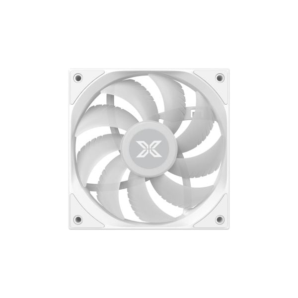  Quạt tản nhiệt PC Xigmatek StarZ Artic | Kit 3 fan 120mm, ARGB, Trắng 