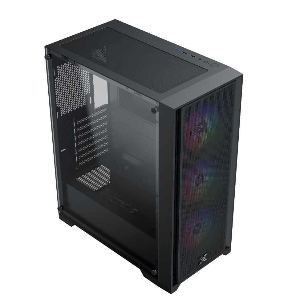 Thùng máy Case Xigmatek Gaming X II 3F EN42355 - Đen | ATX, Sẵn 3 Fan