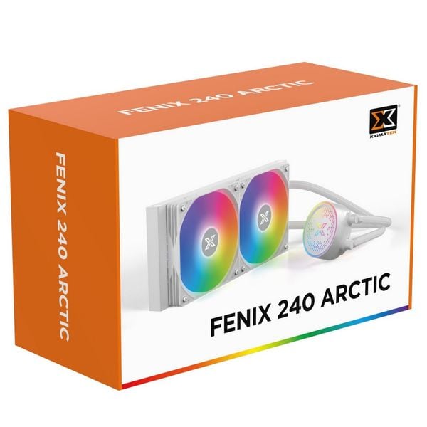  Tản nhiệt nước Xigmatek Fenix 240 White | ARGB, Trắng 