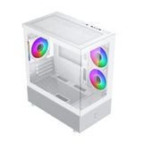  Thùng máy Xigmatek Alphard Micro ATX - Trắng | Kèm sẵn 3 fan (EN 44113) 