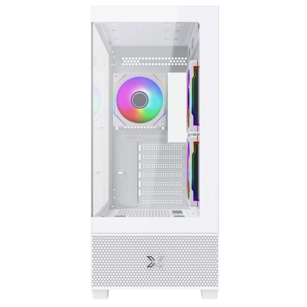  Thùng máy Xigmatek Alphard ATX - Trắng | Kèm sẵn 3 fan (EN 43826) 