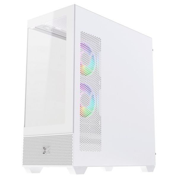  Thùng máy Xigmatek Alphard ATX - Trắng | Kèm sẵn 3 fan (EN 43826) 