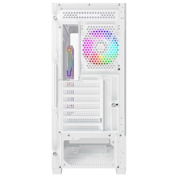  Thùng máy Xigmatek Alphard ATX - Trắng | Kèm sẵn 3 fan (EN 43826) 