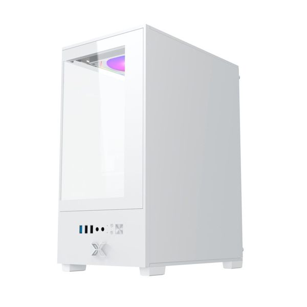  Thùng máy Xigmatek View Artic 3GF - White | Kèm sẵn 3 fan RGB (EN 44694) 