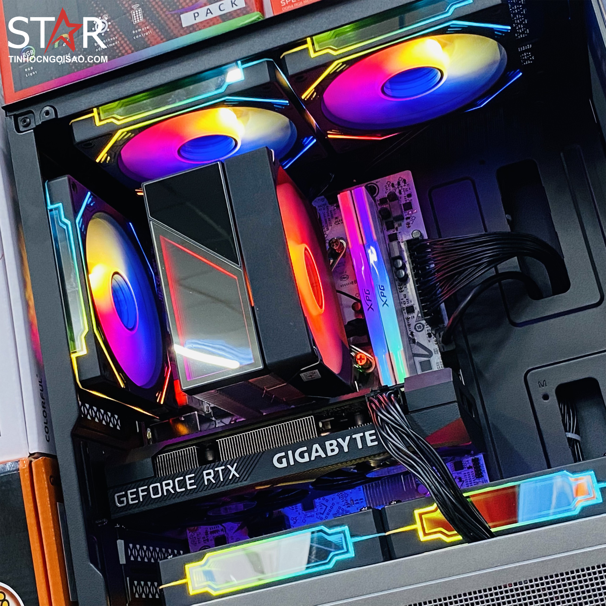 PC Gaming STAR CHICKEN AETHER  | I5 12400F, RTX 3060