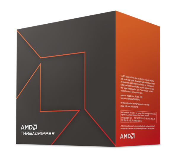  CPU AMD Ryzen Threadripper 7980X | sTR5, 64 nhân/128 luồng, Max 5.1 GHz 