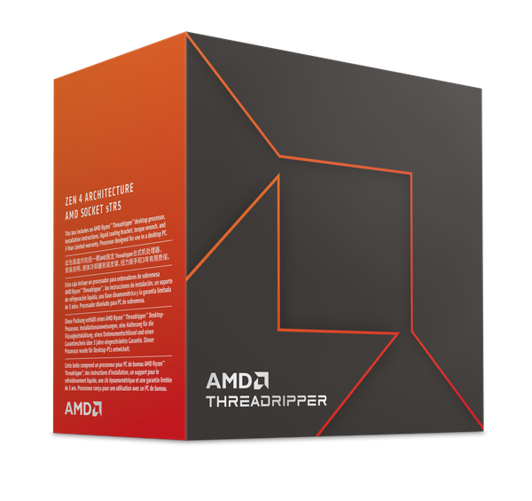  CPU AMD Ryzen Threadripper 7980X | sTR5, 64 nhân/128 luồng, Max 5.1 GHz 