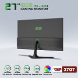  Màn hình Gaming VSP ELSA 27Q7 | 27 inch, 2K, IPS, 170Hz, 2ms, phẳng, đen 