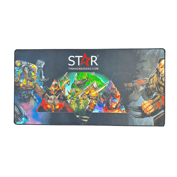 Lót chuột Star Gaming cao cấp | Kích thước 40x80x0.4 cm (Nhiều hình) 