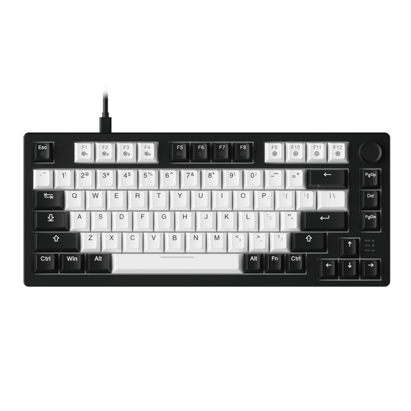  Bàn phím cơ gaming Dareu EK75 | Có dây, TKL, Linear Switch, RGB, White/Black 