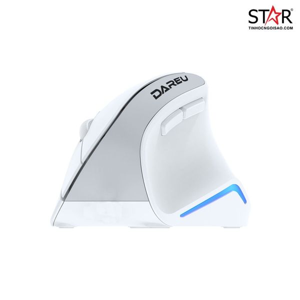  Chuột Dare-U LM108B Không Dây (Trắng) 