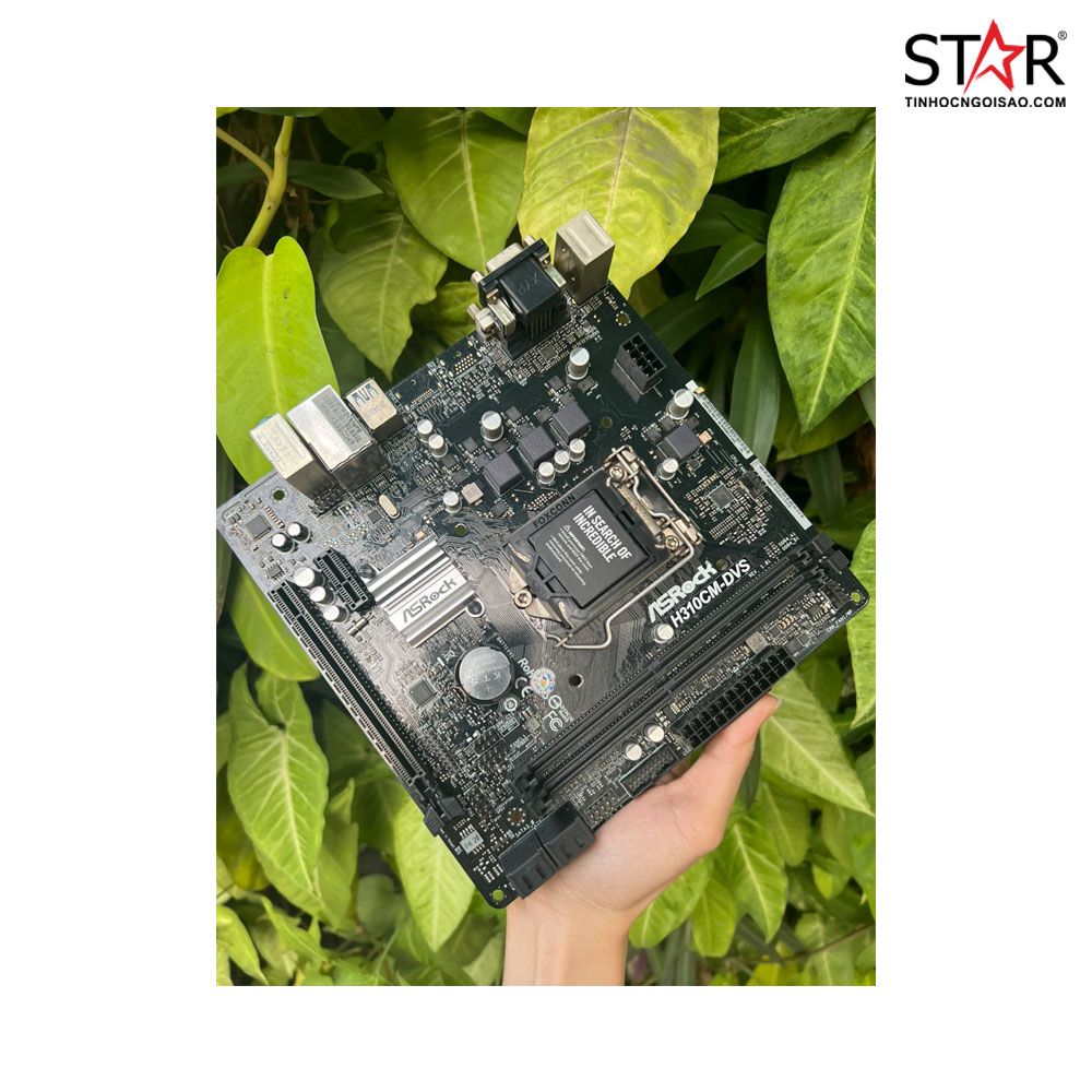 Mainboard ASROCK H310CM DVS (Socket 1151, M-ATX, 2 khe ram)