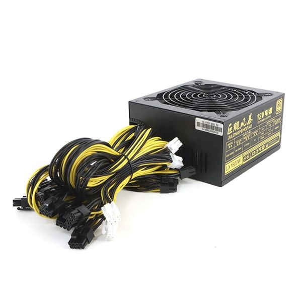  Nguồn máy tính Bitcoin 2000W 80 Plus Không Dây Nguồn Không Hộp (LX2000W) | Non Modular, ATX 