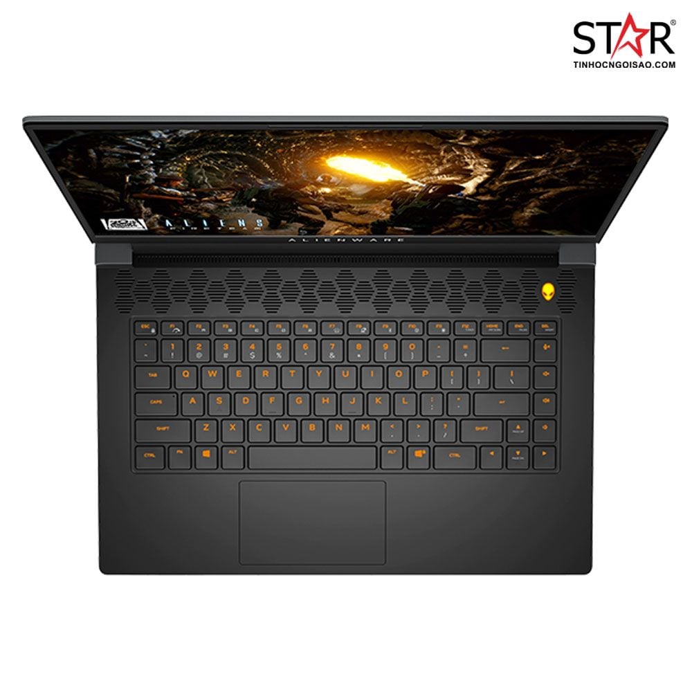 Laptop Dell Gaming Alienware M15 R6 (70272633) I7 11800H | RTX 3070 8GB | RAM 32GB | SSD 1TB | Win11 + OfficeHS21 | FP | RGB Keyboard | 15.6 inch QHD 240Hz | Dark Side of the Moon