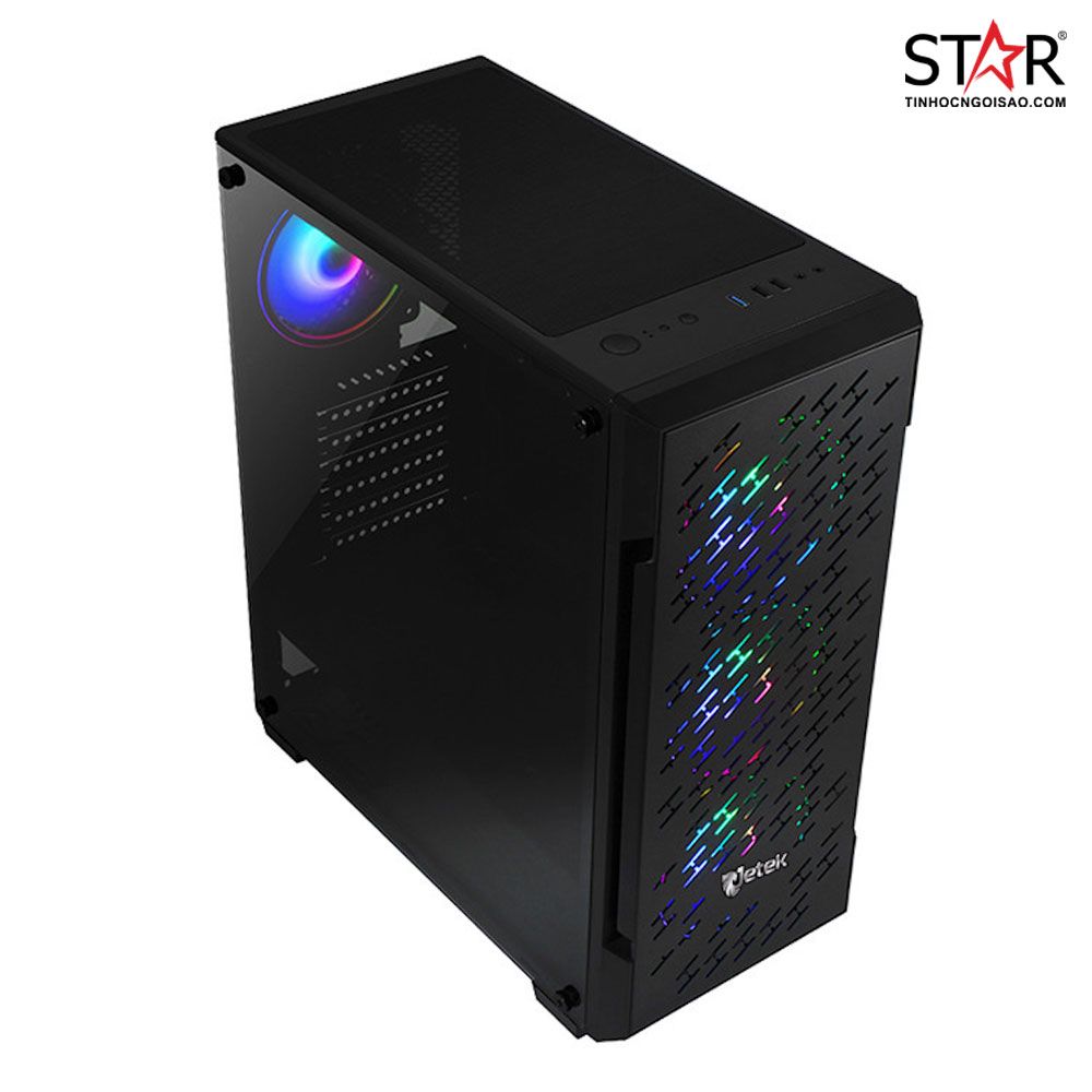 Thùng máy Case Jetek Squid Game – R22(Tặng 3 Fan RGB)