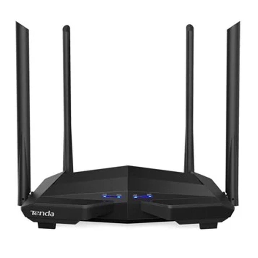 Bộ Phát Wifi Tenda AC10 (AC1200Mbps) 4 anten 5dbi, Cloud, App, 4 LAN Giga, MU-Mio